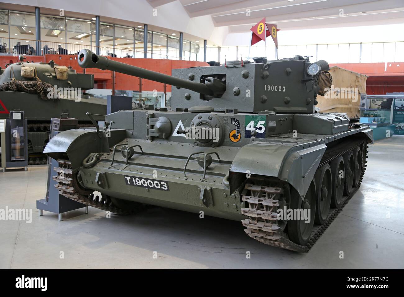 WW2 British Cromwell Mark IV A27M, The Tank Museum, Bovington Camp, Dorchester, Dorset, Angleterre, Grande-Bretagne, Royaume-Uni, Royaume-Uni, Europe Banque D'Images