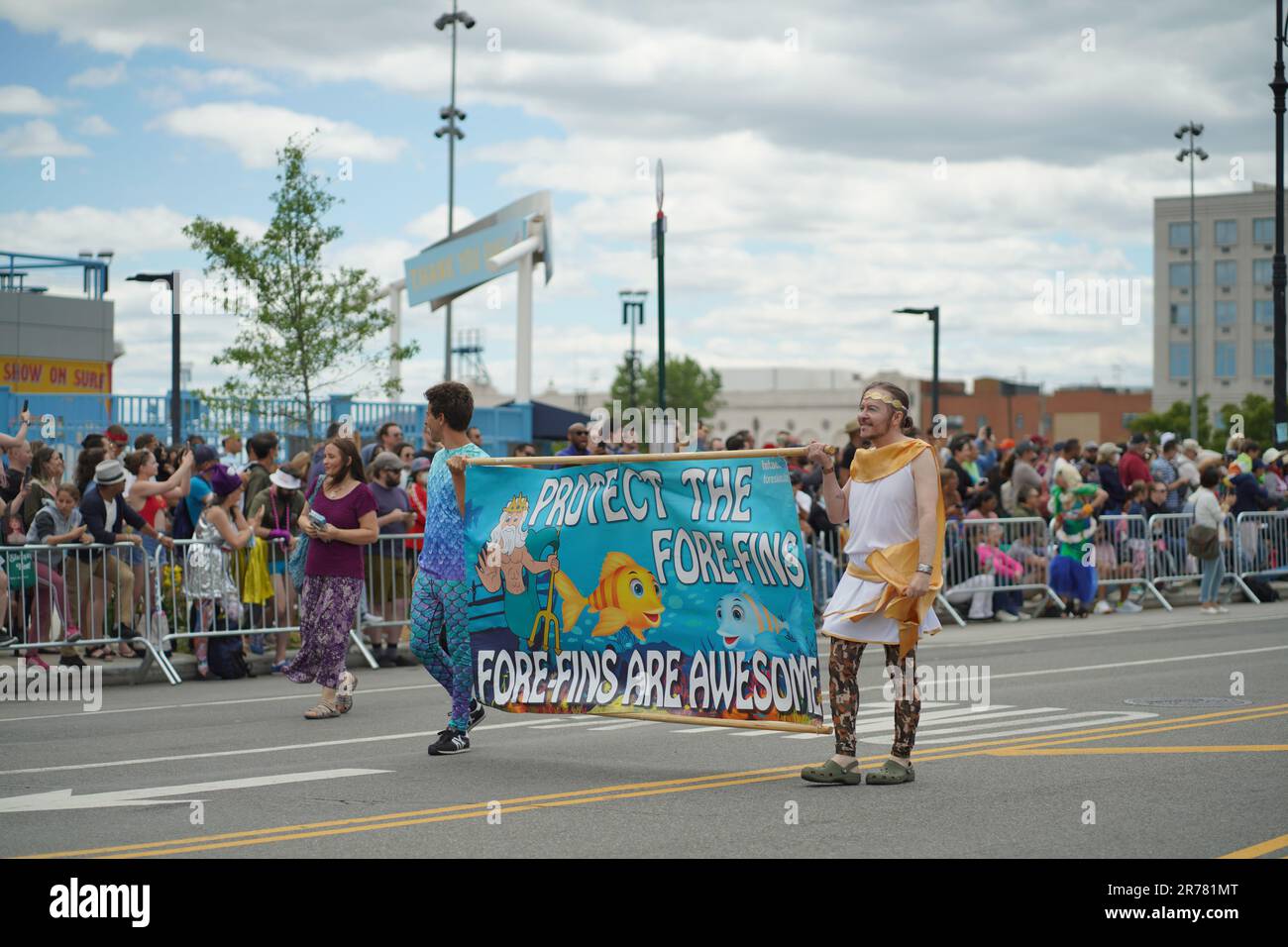 NEW YORK le 18 JUIN 2022 les participants défilent lors de la