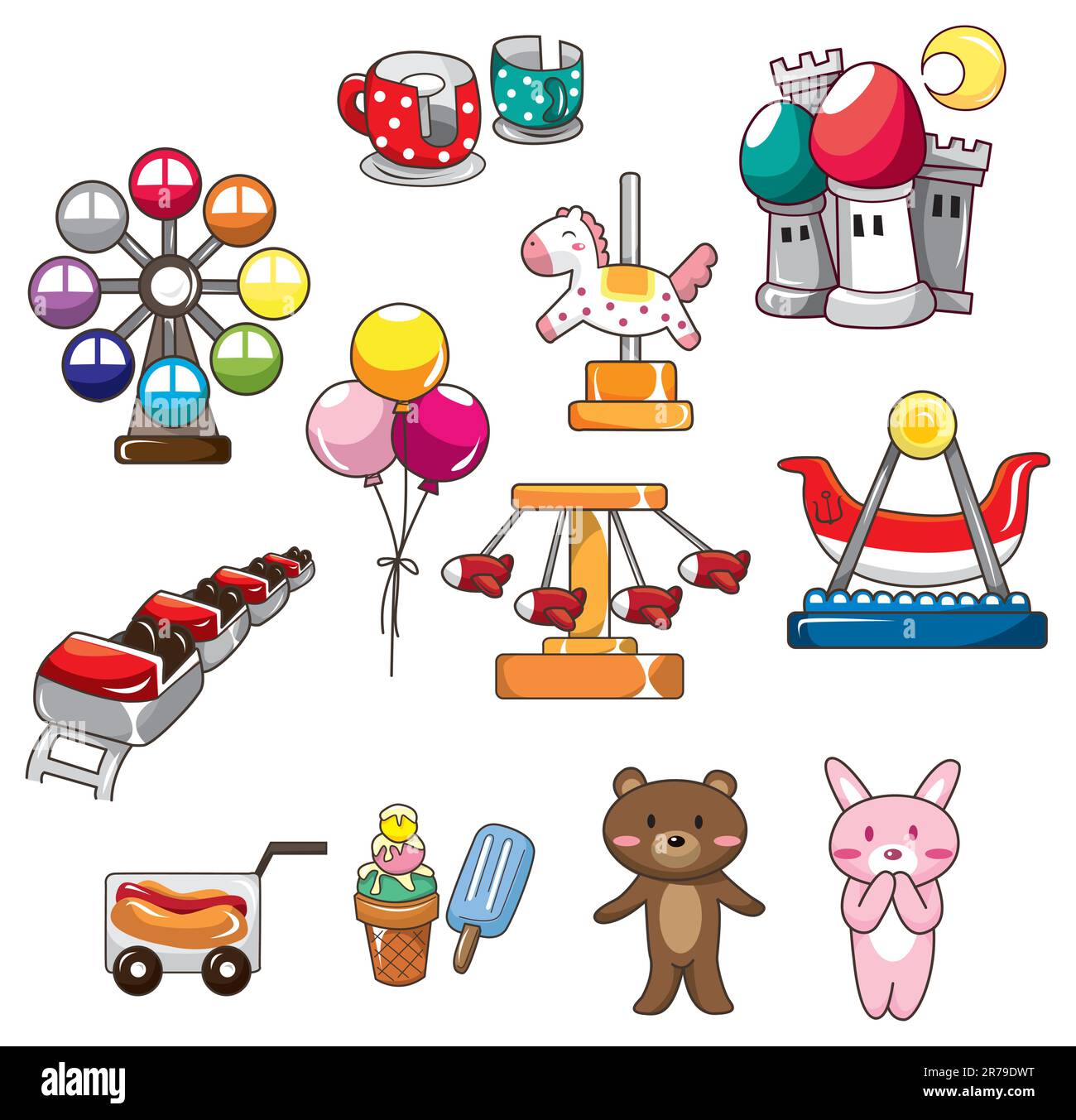 icône de terrain de jeu Illustration de Vecteur