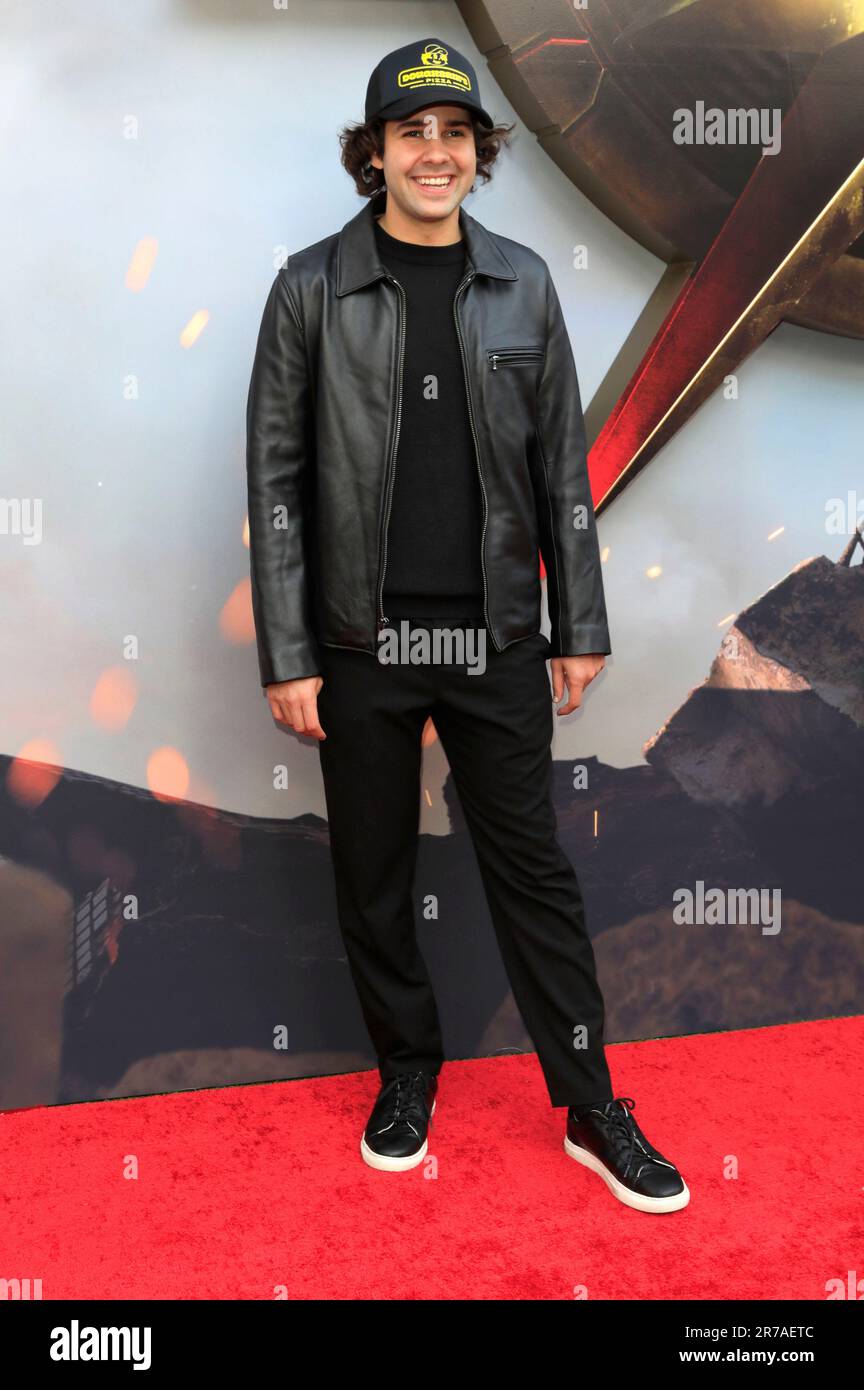 David Dobrik BEI der Premiere des Kinofilm 'The Flash' im Ovation Hollywood. Angles Los, 12.06.2023 Banque D'Images