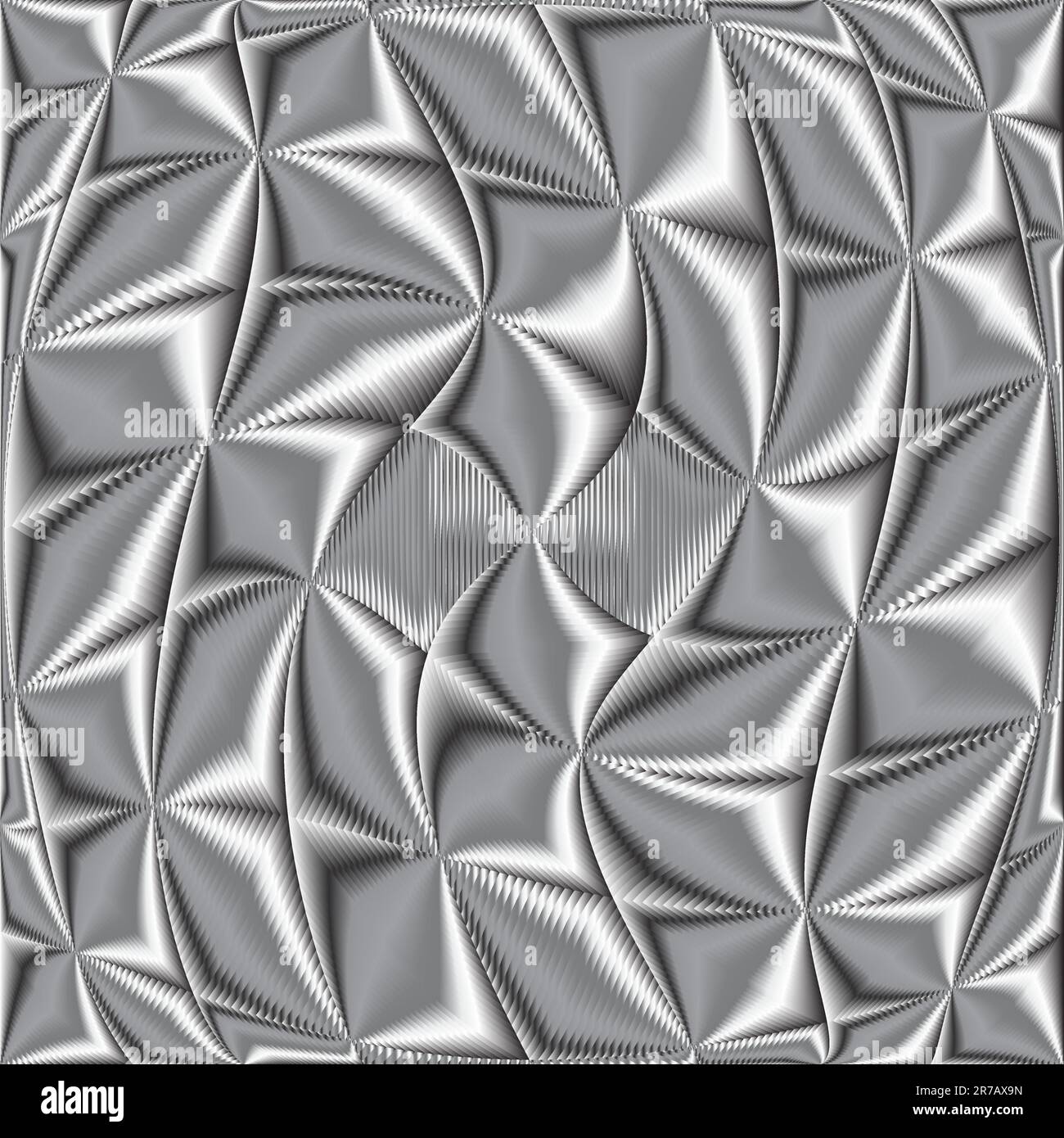 texture métallique torsadée, illustration d'art vectoriel Illustration de Vecteur
