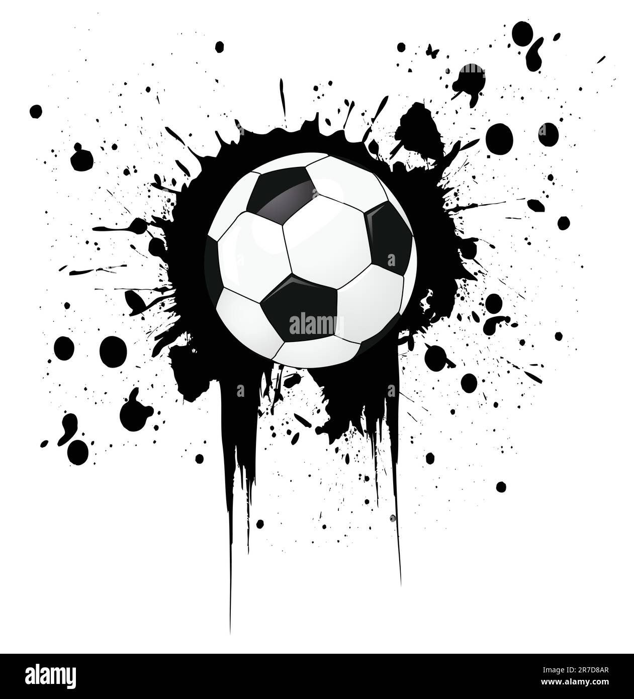 Soccer ball Illustration de Vecteur