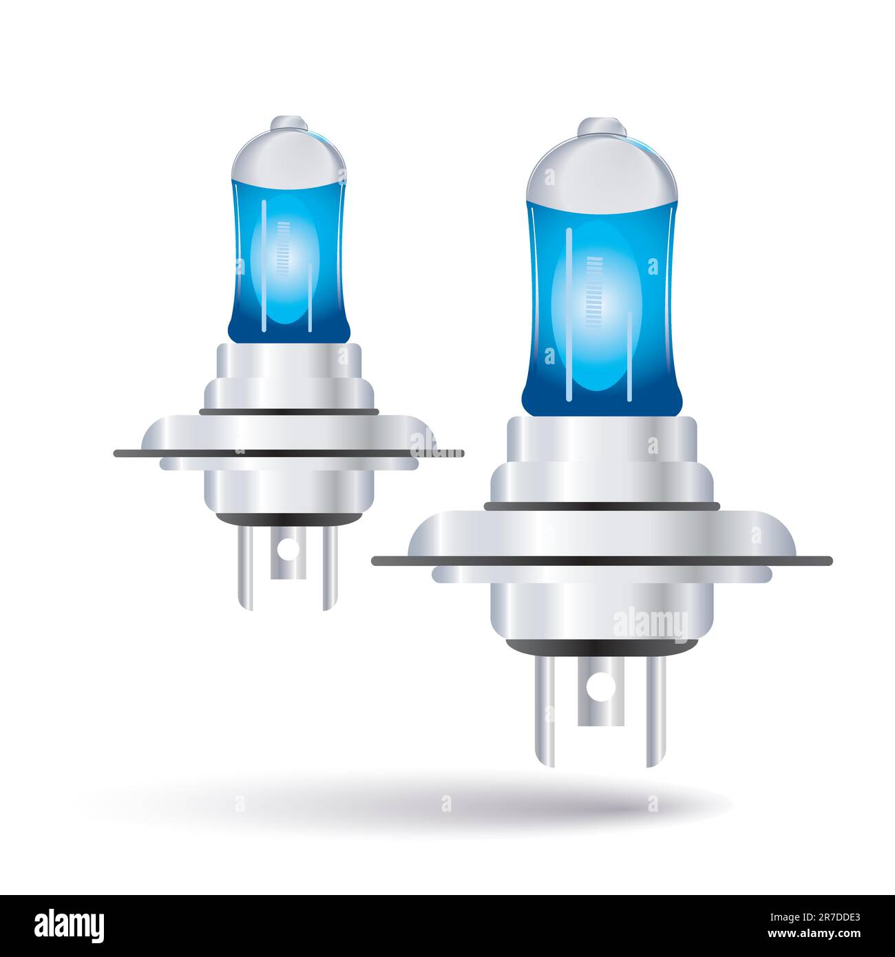 icône d'ampoule de voiture Illustration de Vecteur