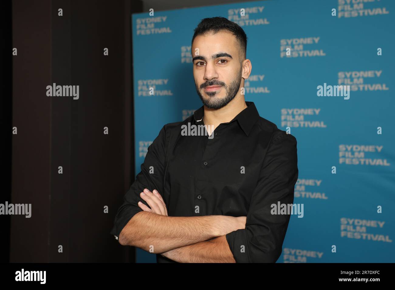 Sydney, Australie. 15th juin 2023. 70th Sydney film Festival: Première australienne, le tapis rouge Defenders à Event Cinemas George Street. Photo: Hakeem al-Araibi (fonte). Credit: Richard Milnes/Alamy Live News Banque D'Images