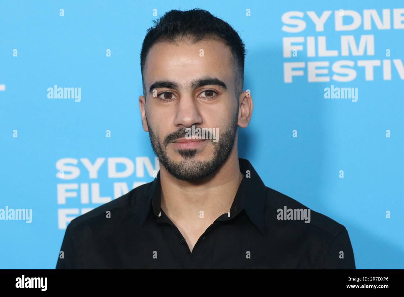 Sydney, Australie. 15th juin 2023. 70th Sydney film Festival: Première australienne, le tapis rouge Defenders à Event Cinemas George Street. Photo: Hakeem al-Araibi (fonte). Credit: Richard Milnes/Alamy Live News Banque D'Images