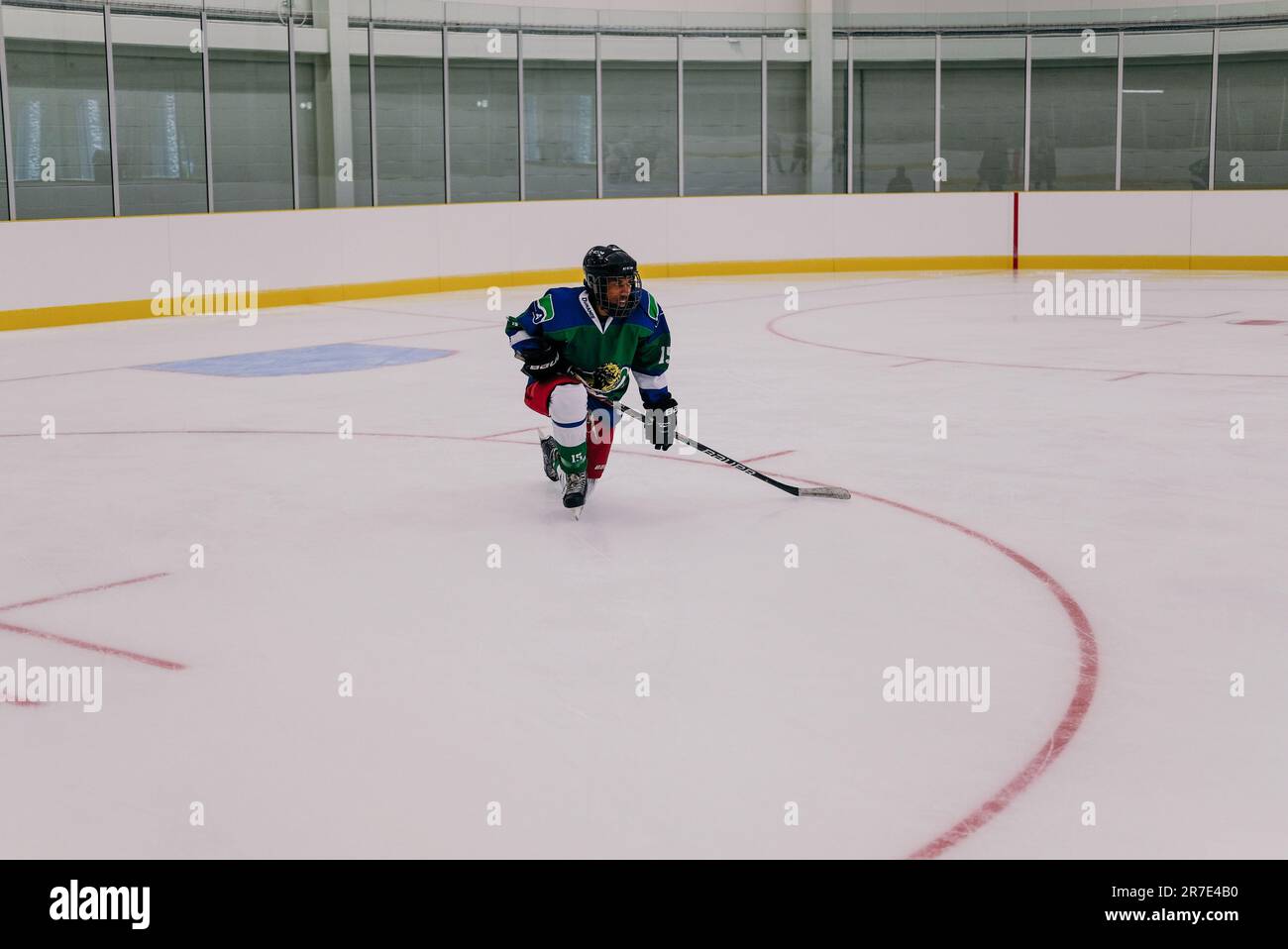14 juin 2023. Le centre de patinage sur glace Lee Valley est lancé par Robin cousins lors d'un événement qui a vu les équipes locales et les écoles participer. Banque D'Images