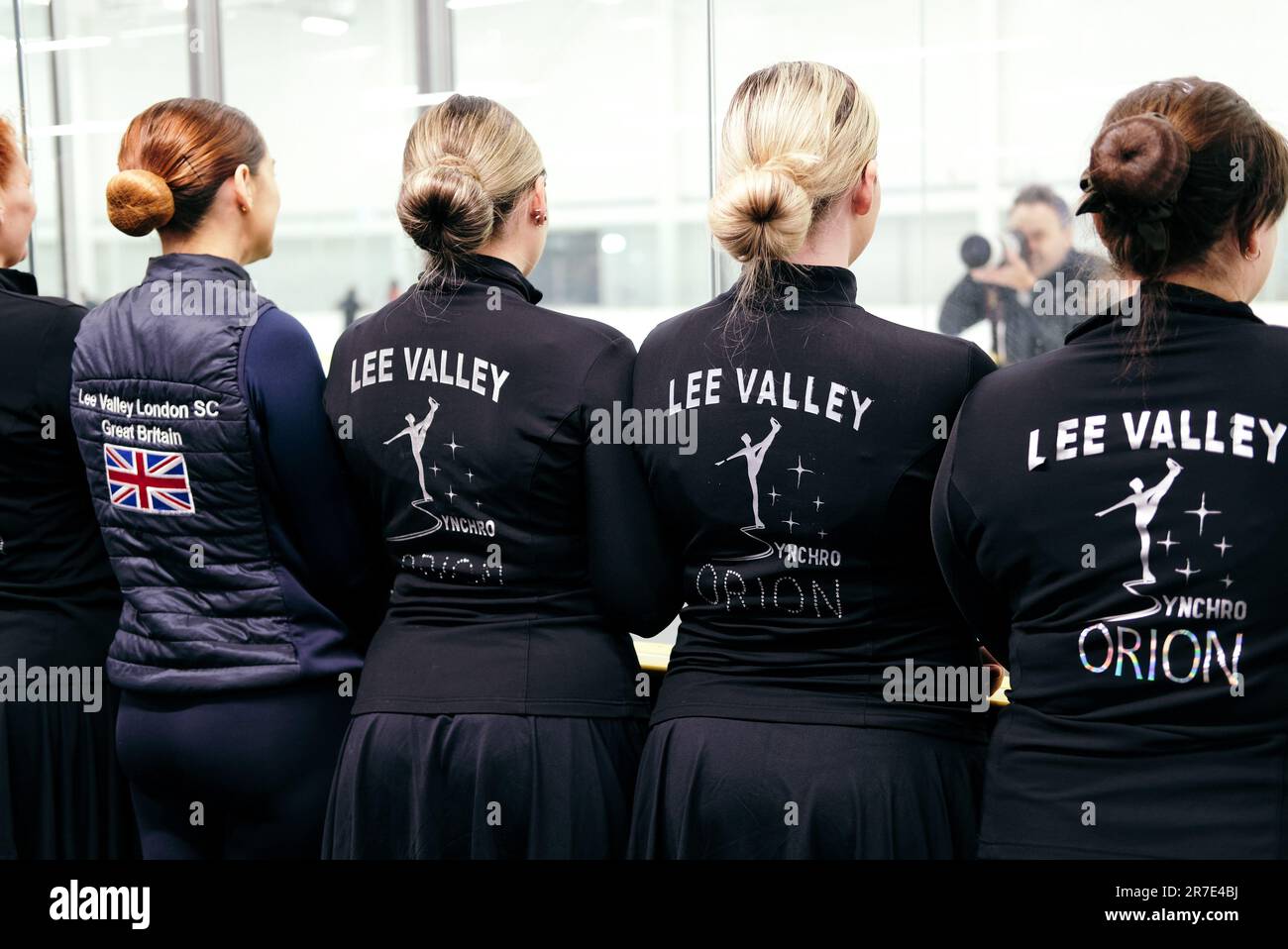 14 juin 2023. Le centre de patinage sur glace Lee Valley est lancé par Robin cousins lors d'un événement qui a vu les équipes locales et les écoles participer. Banque D'Images