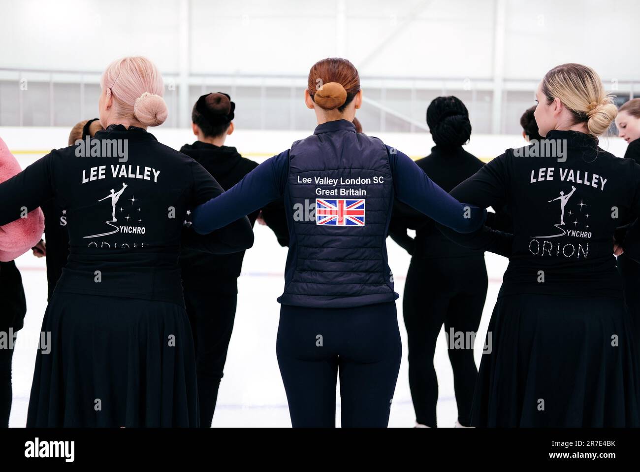 14 juin 2023. Le centre de patinage sur glace Lee Valley est lancé par Robin cousins lors d'un événement qui a vu les équipes locales et les écoles participer. Banque D'Images