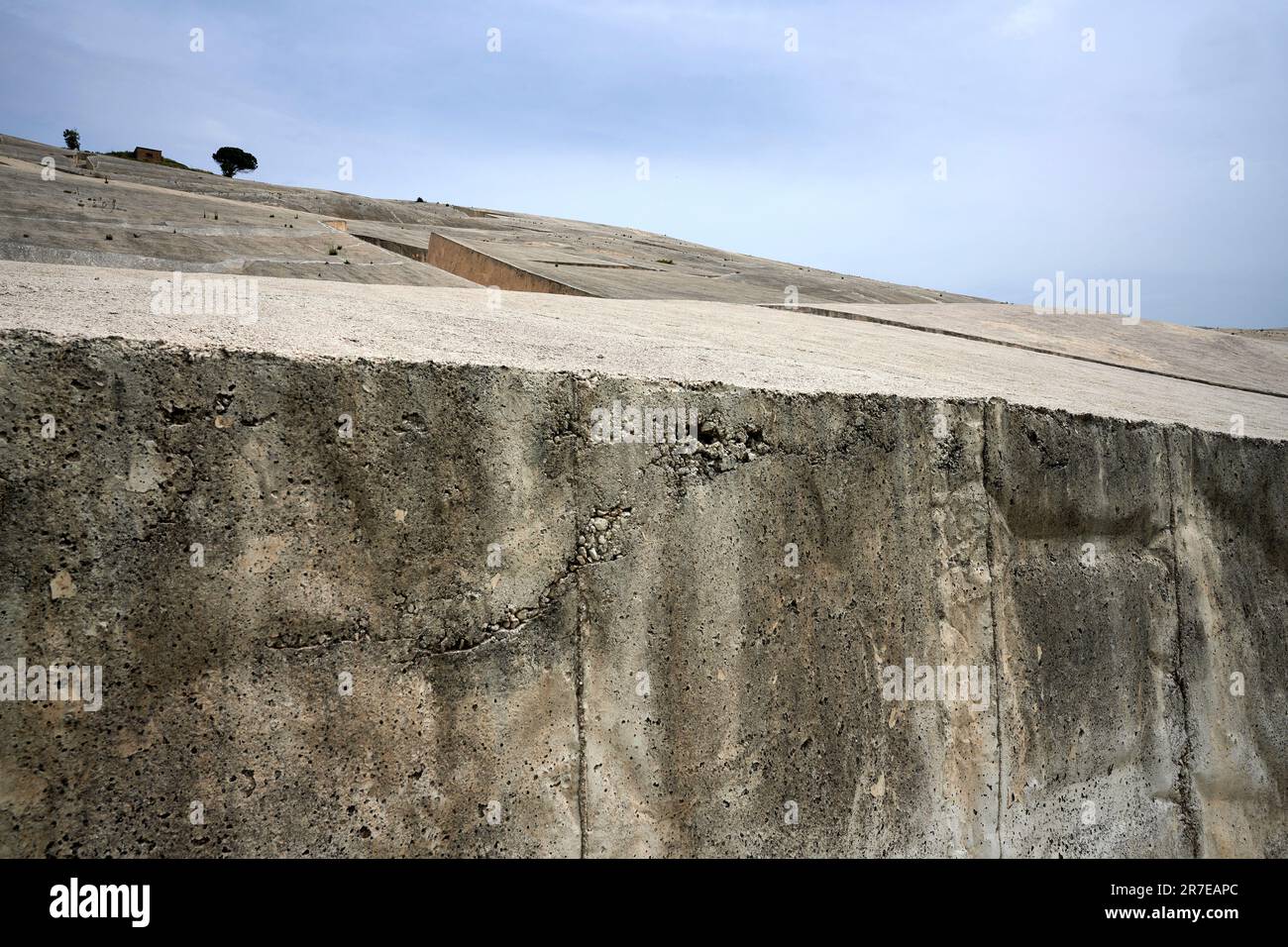 Gibellin Vacchia (TRP) - il Crito di Alberto Burri - 1984/1989 - Banque D'Images