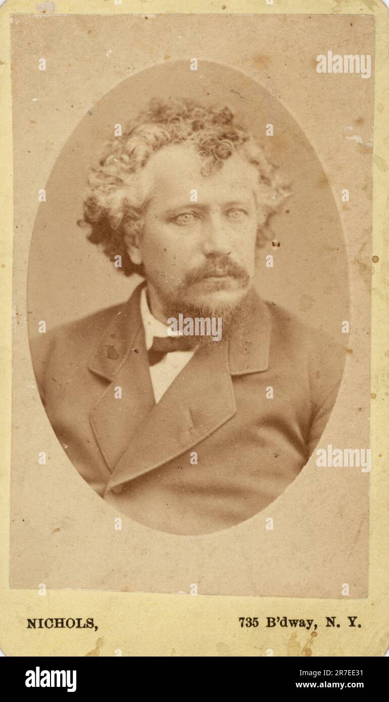 George Francis train c. 1872 Banque D'Images George Francis train c. 1872 Banque D'Images