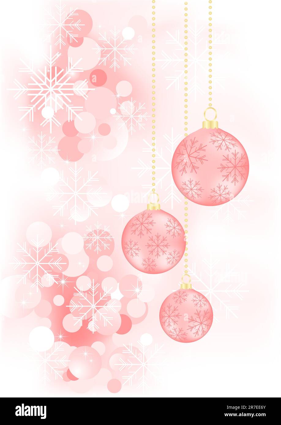Arrière-plan de Noël abstrait pour votre conception, illustration vectorielle Illustration de Vecteur
