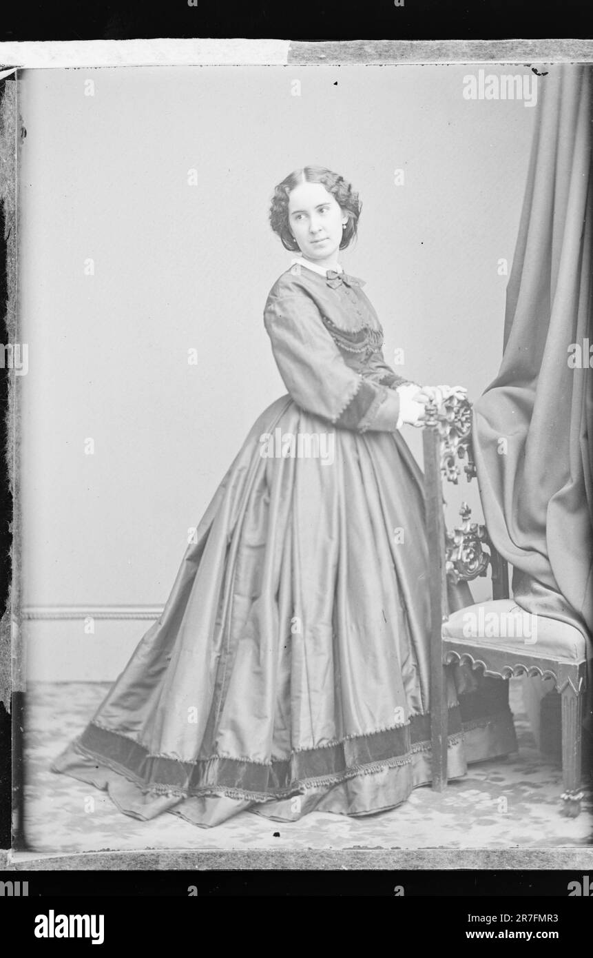 Clara Louise Kellogg c. 1860-1870 Banque D'Images