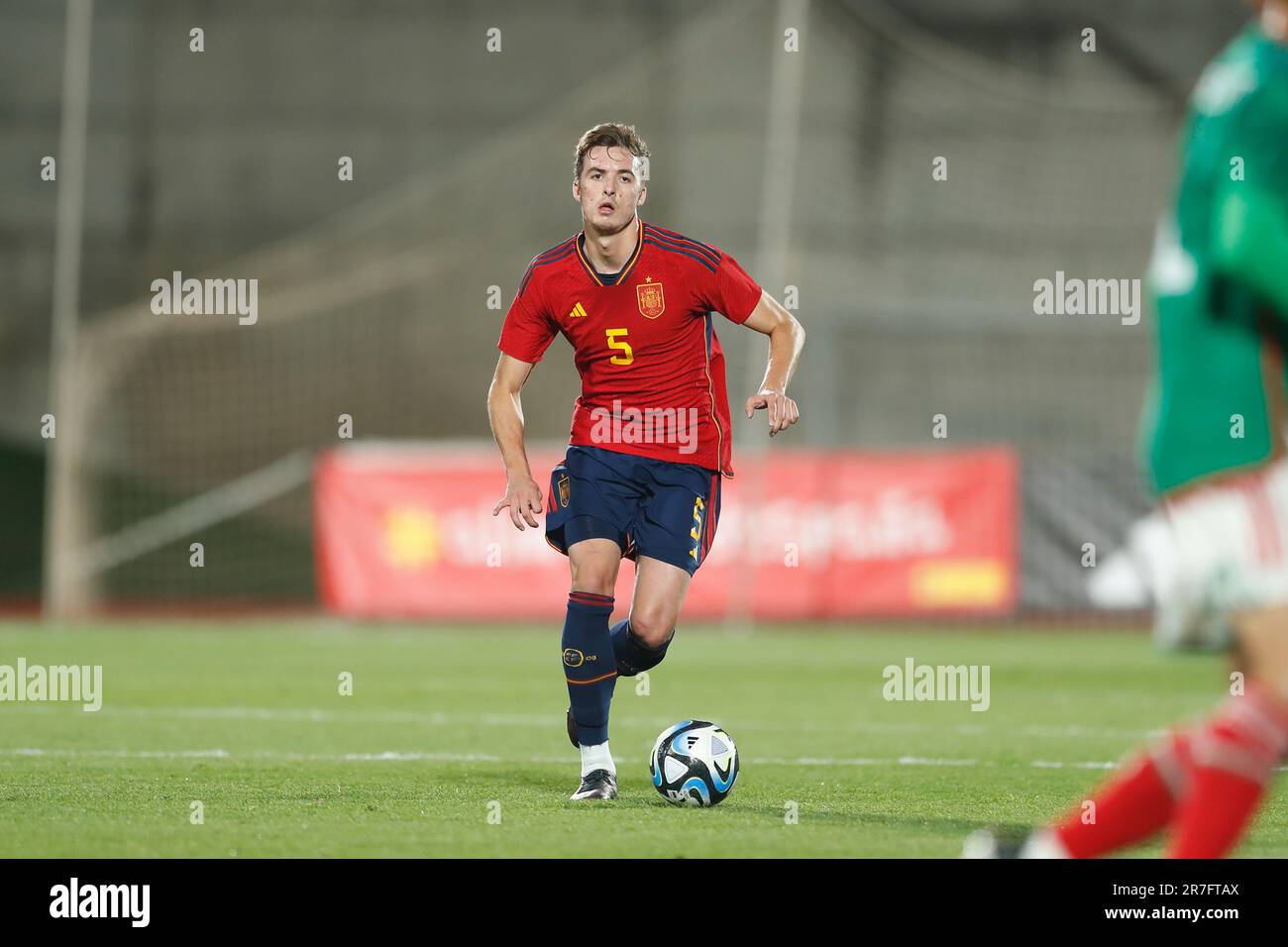 Las Rozas, Espagne. 13th juin 2023. Jon Pacheco (ESP) football : moins de 21 ans rencontre internationale amicale entre U21 Espagne 1-1 U21 Mexique à la Ciudad del Futbol de Las Rozas à Las Rozas, Espagne . Crédit: Mutsu Kawamori/AFLO/Alay Live News Banque D'Images