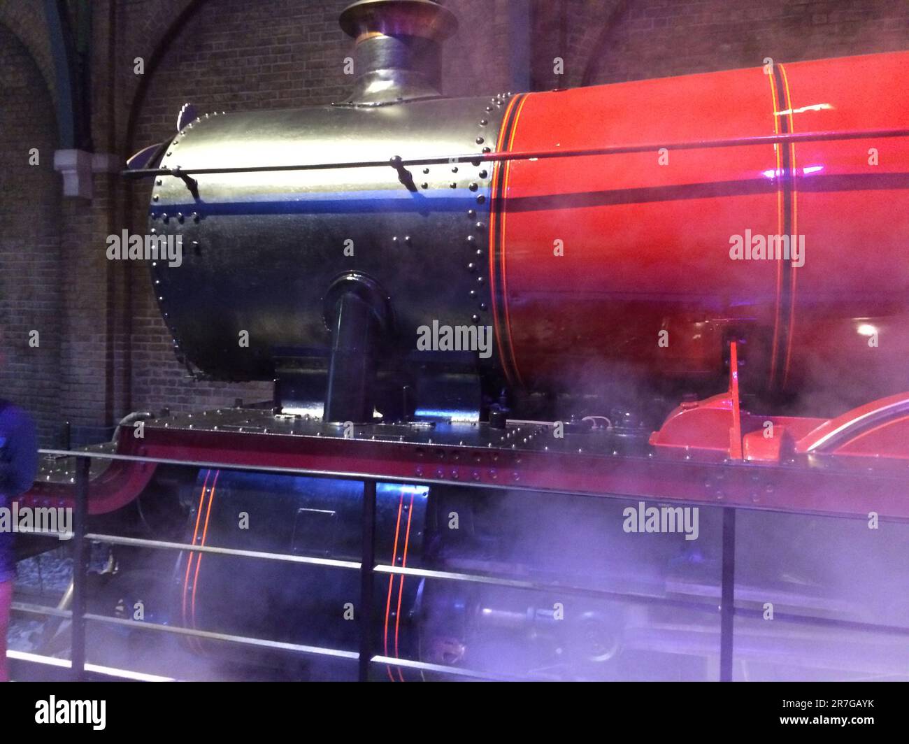 Train express Poudlard, Warner Brothers Studio Tour, The Making of Harry Potter, Londres. Banque D'Images