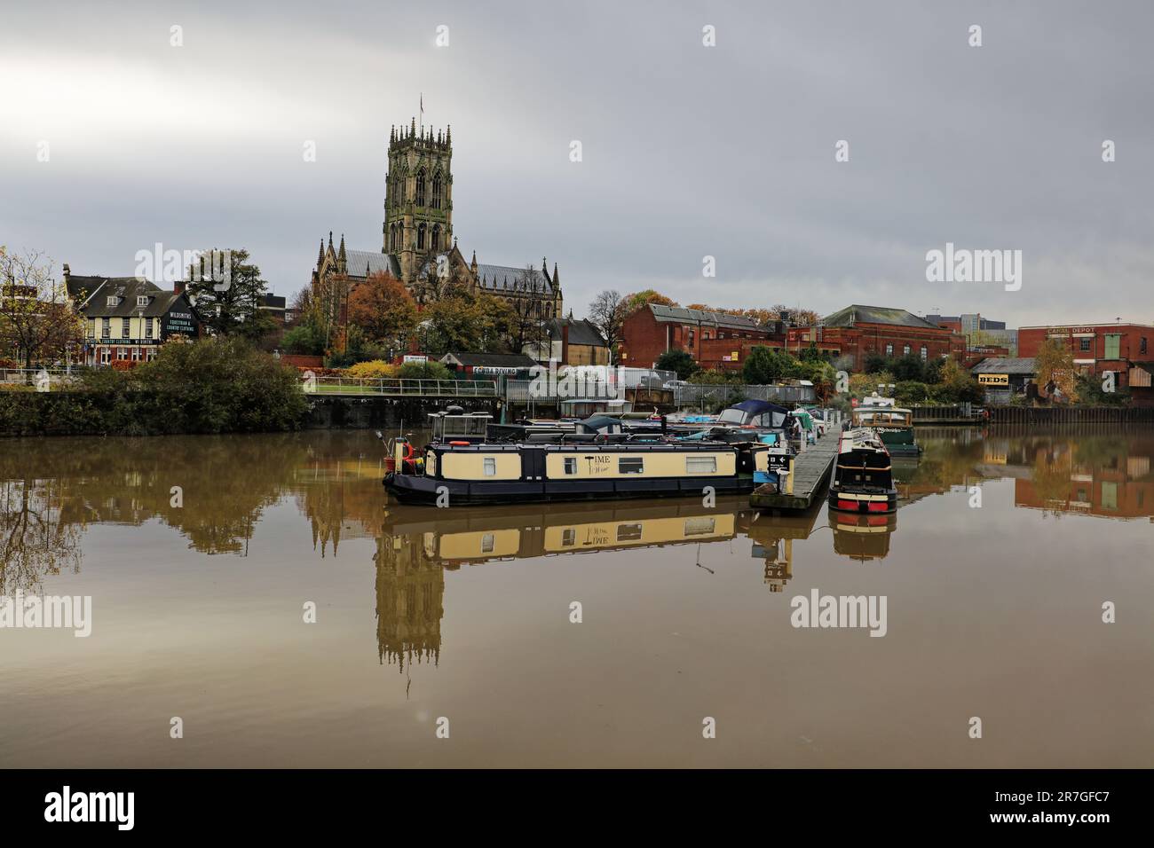 Doncaster Minster Banque D'Images