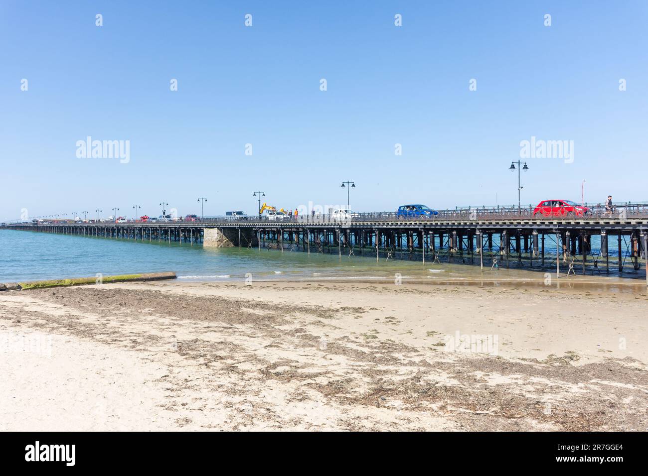 Ryde Pier, Esplanade, Ryde, Isle of Wight, Angleterre, Royaume-Uni Banque D'Images