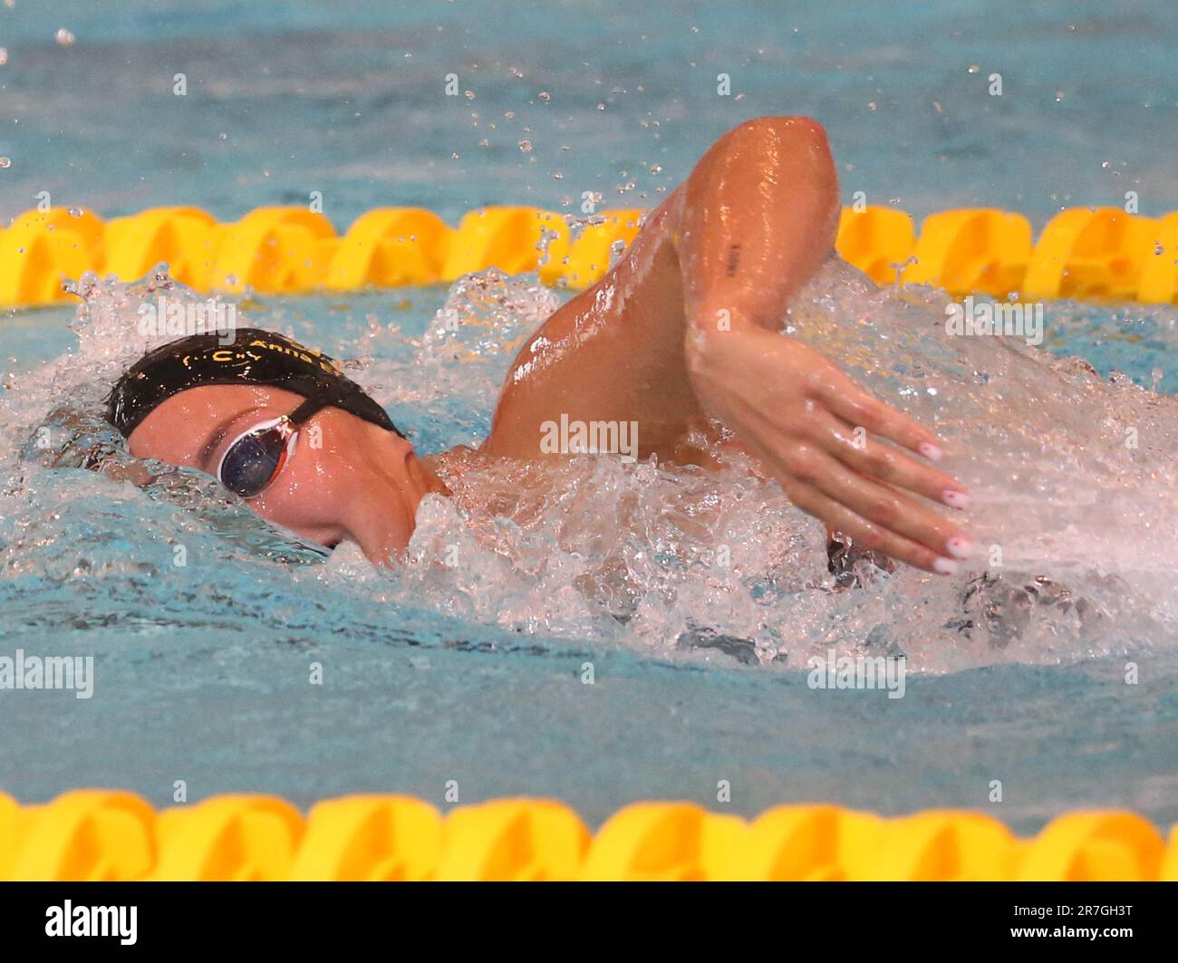 EGOROVA Anna de FFF CS CLICHY, féminine finale 800 M freestyle lors des Championnats de natation d'élite française sur 15 juin 2023 à Rennes, France - photo Laurent Lairys / MAXPPP Banque D'Images