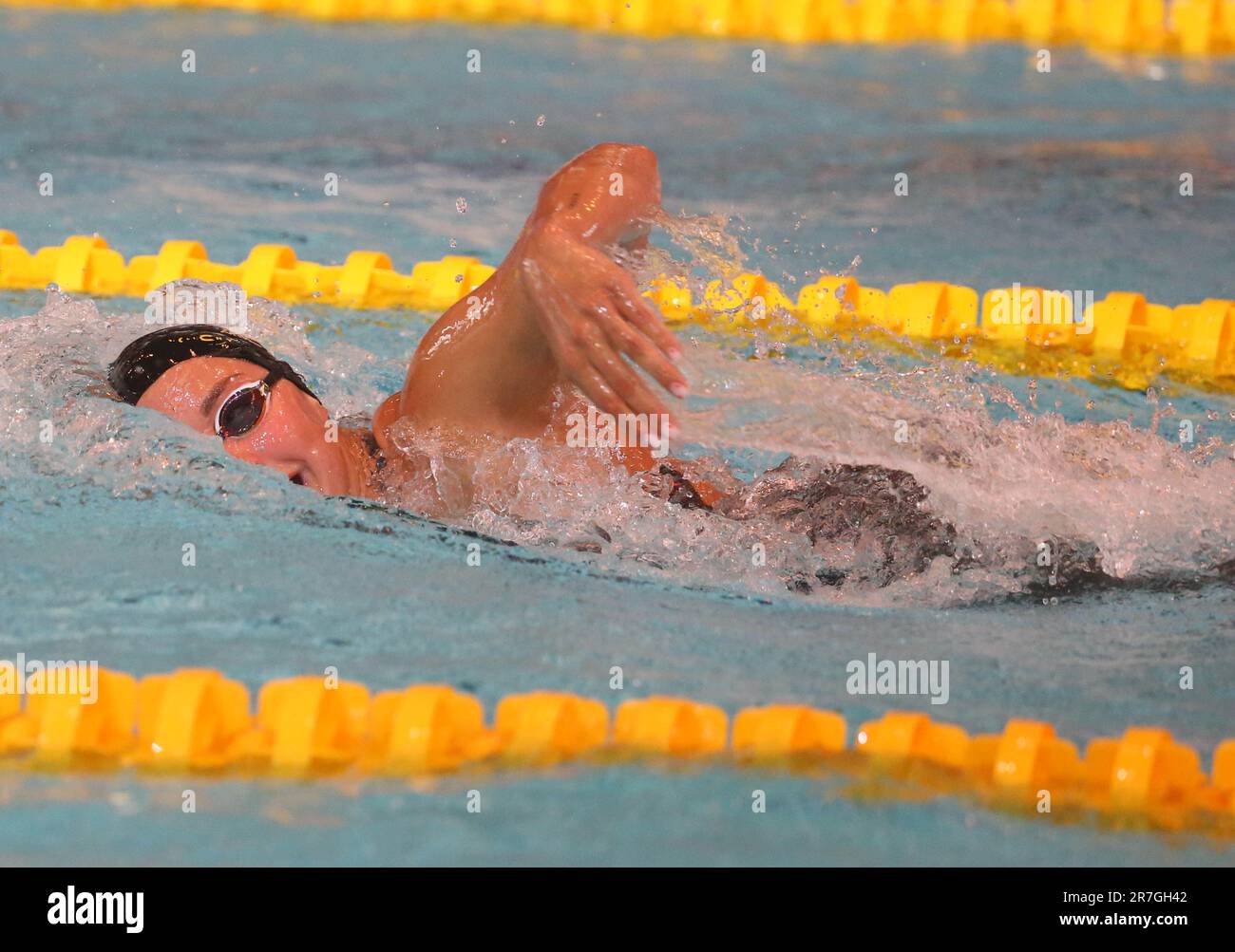 EGOROVA Anna de FFF CS CLICHY, féminine finale 800 M freestyle lors des Championnats de natation d'élite française sur 15 juin 2023 à Rennes, France - photo Laurent Lairys / MAXPPP Banque D'Images