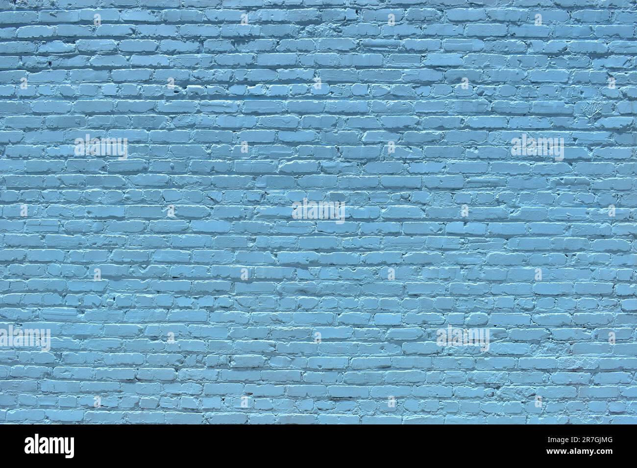 Arrière-plan mural bleu turquoise en brique Banque D'Images