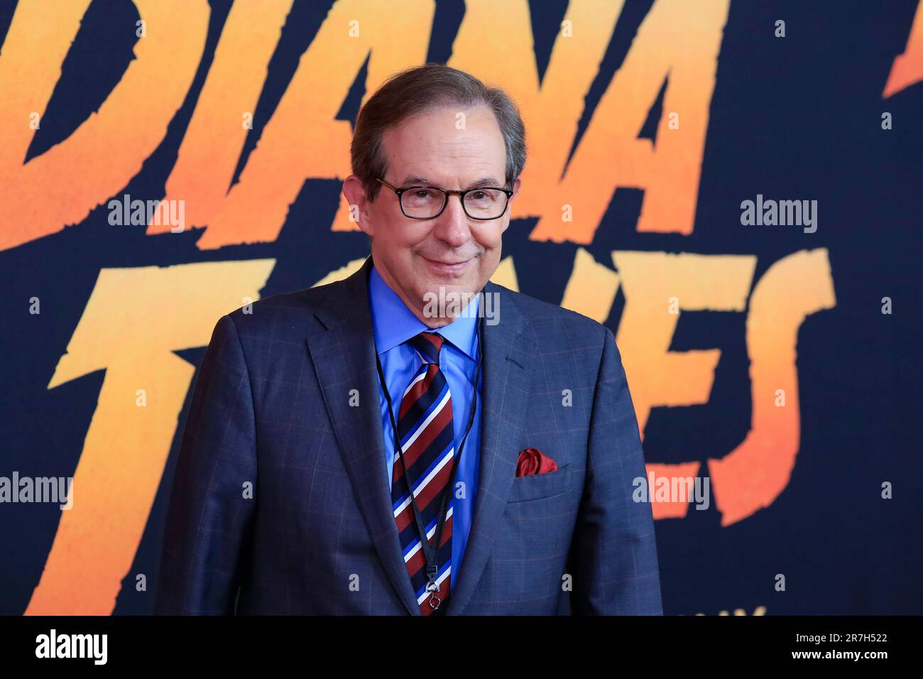 14 juin 2023, Los Angeles, Californie, États-Unis : LOS ANGELES, CALIFORNIE - JUIN 14: Chris Wallace à la première d'Indiana Jones et le cadran de Destiny au Dolby Theatre (Credit image: © Nina Prommer/ZUMA Press Wire) USAGE ÉDITORIAL SEULEMENT! Non destiné À un usage commercial ! Banque D'Images