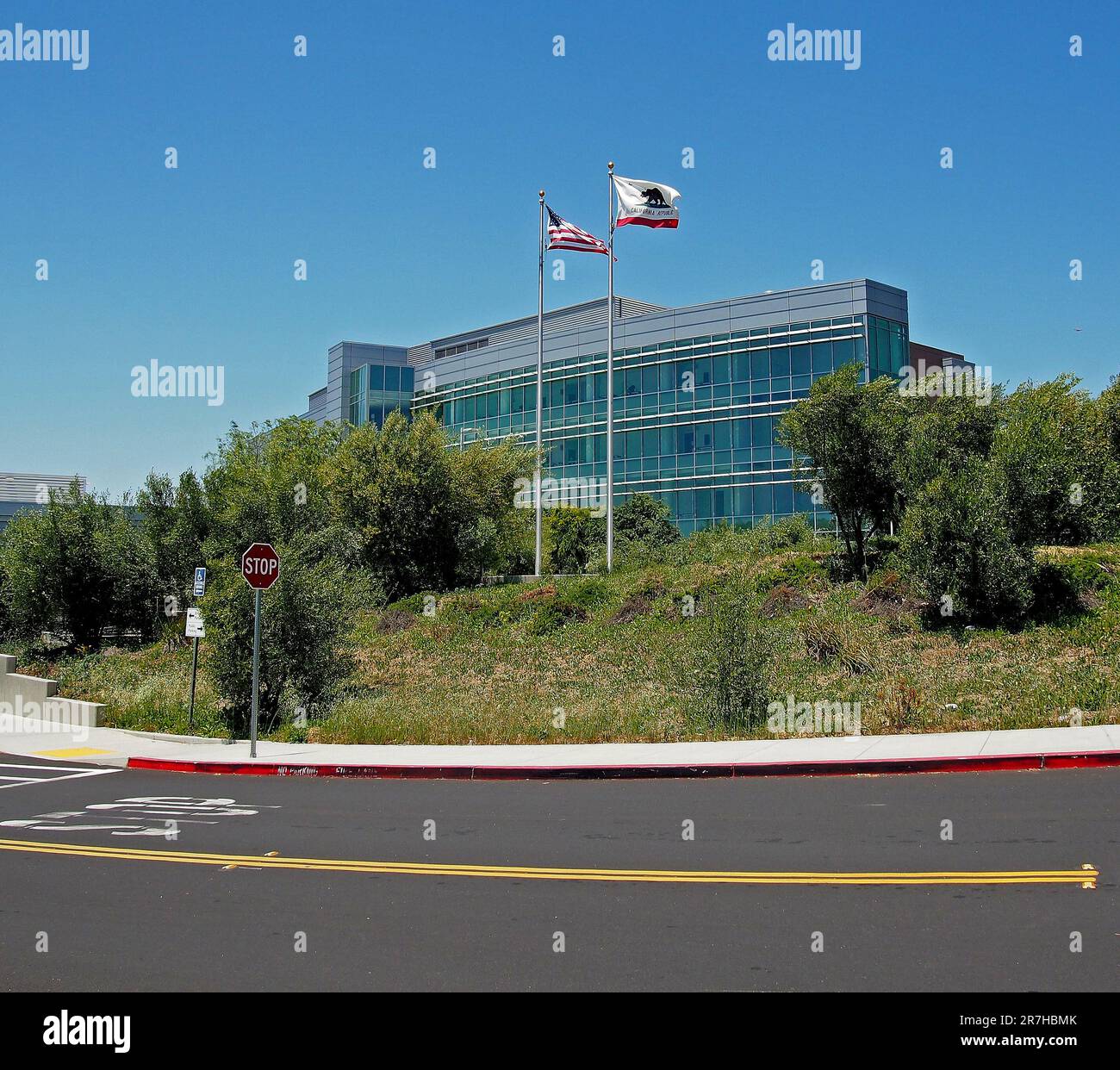 East County Hall of Justice Cour supérieure de Californie, Comté d'Alameda, Dublin, Californie Banque D'Images