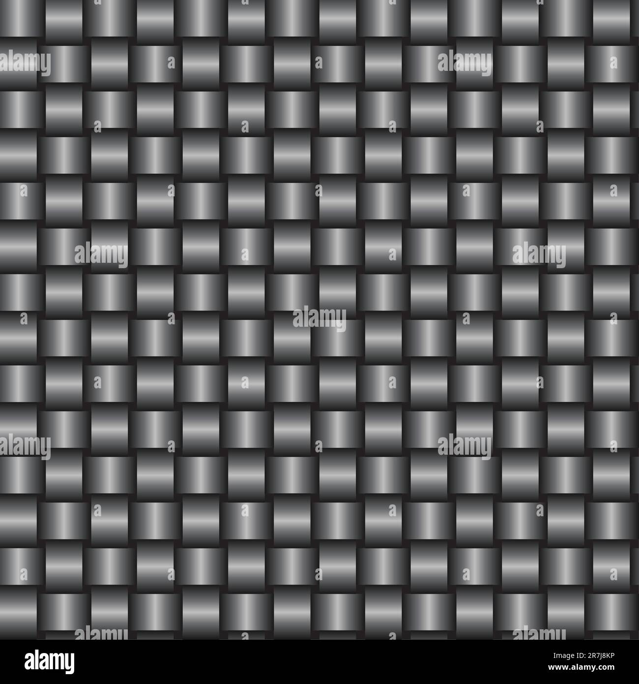 Entrelacement de bandes grises - un vecteur de structure abstrait eps8 Illustration de Vecteur