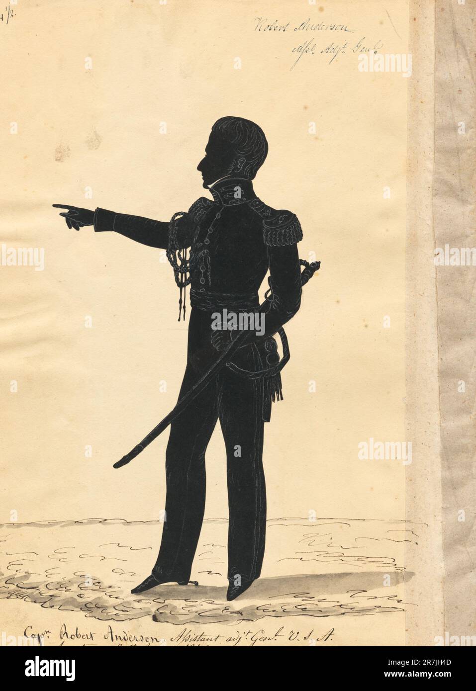 Robert Anderson 1840 Banque D'Images