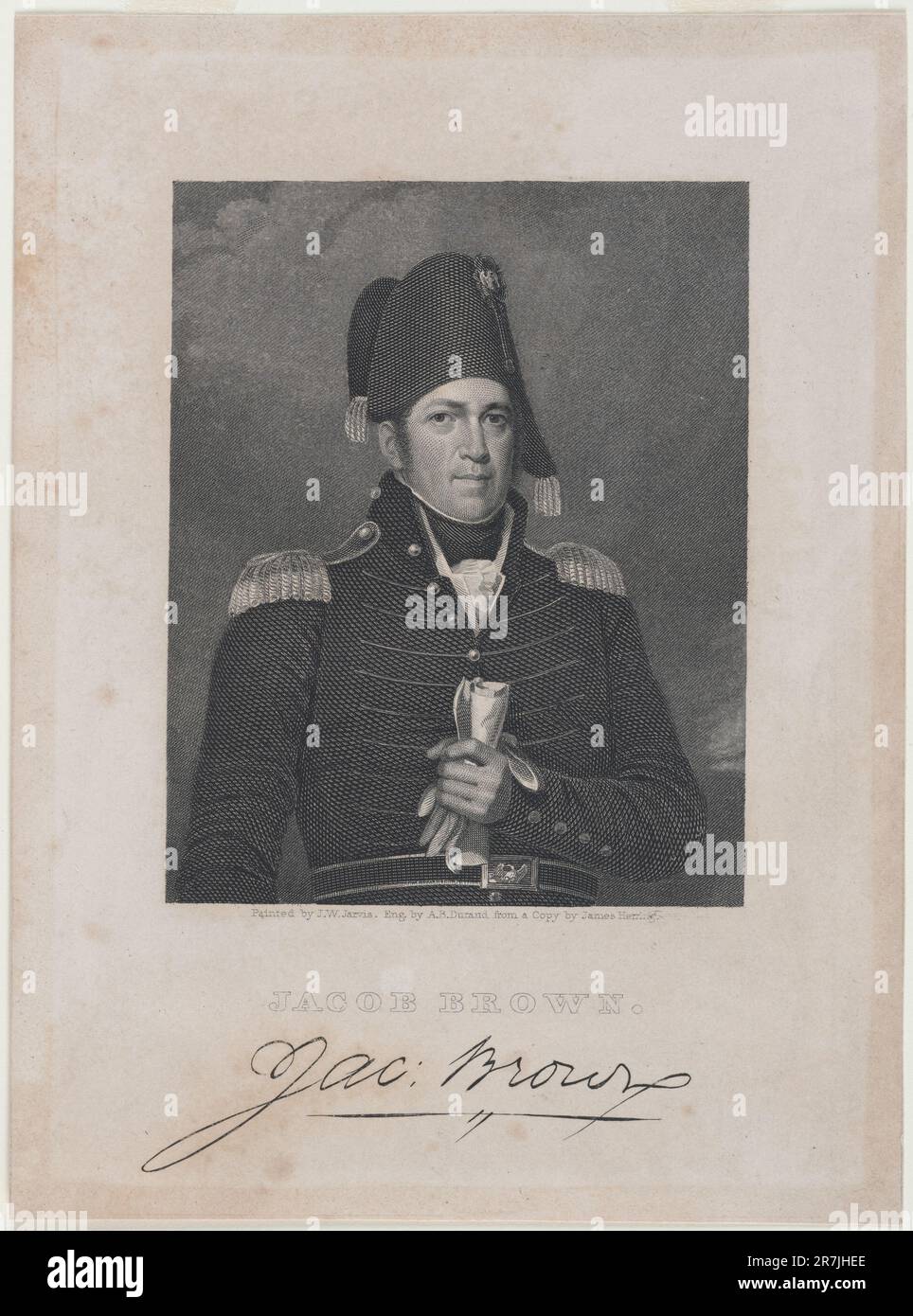 Jacob Jennings Brown 1834 Banque D'Images