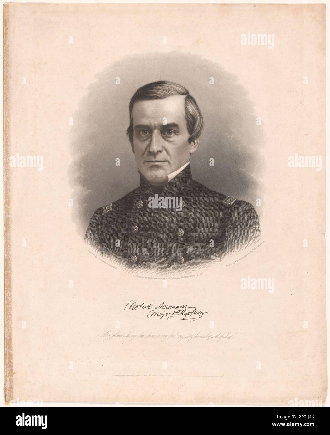 Robert Anderson 1861 Banque D'Images