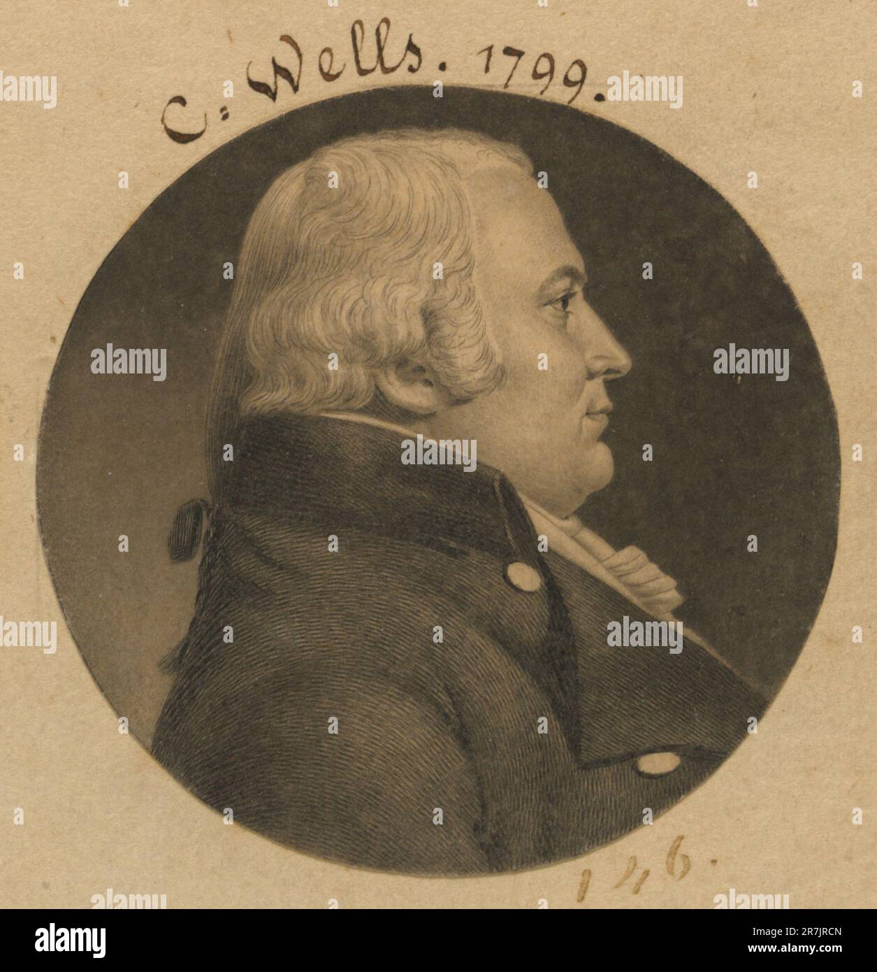 John Craig Wells 1799 Banque D'Images