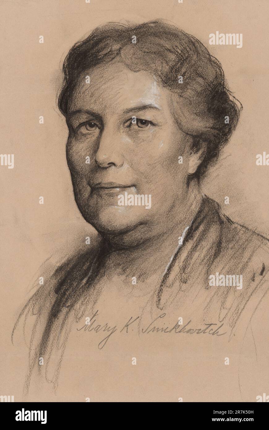 Mary Melinda Kingsbury Simkhovitch 1932 Banque D'Images