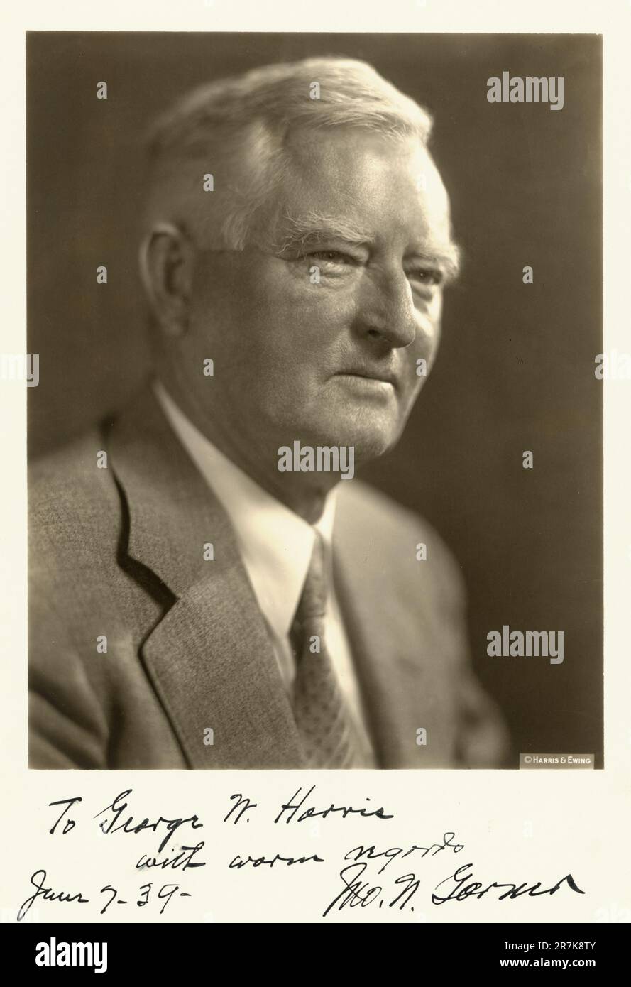 John Nance Garner 1939 Banque D'Images