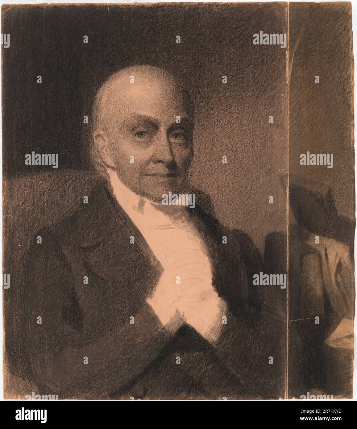 John Quincy Adams 1846 Banque D'Images