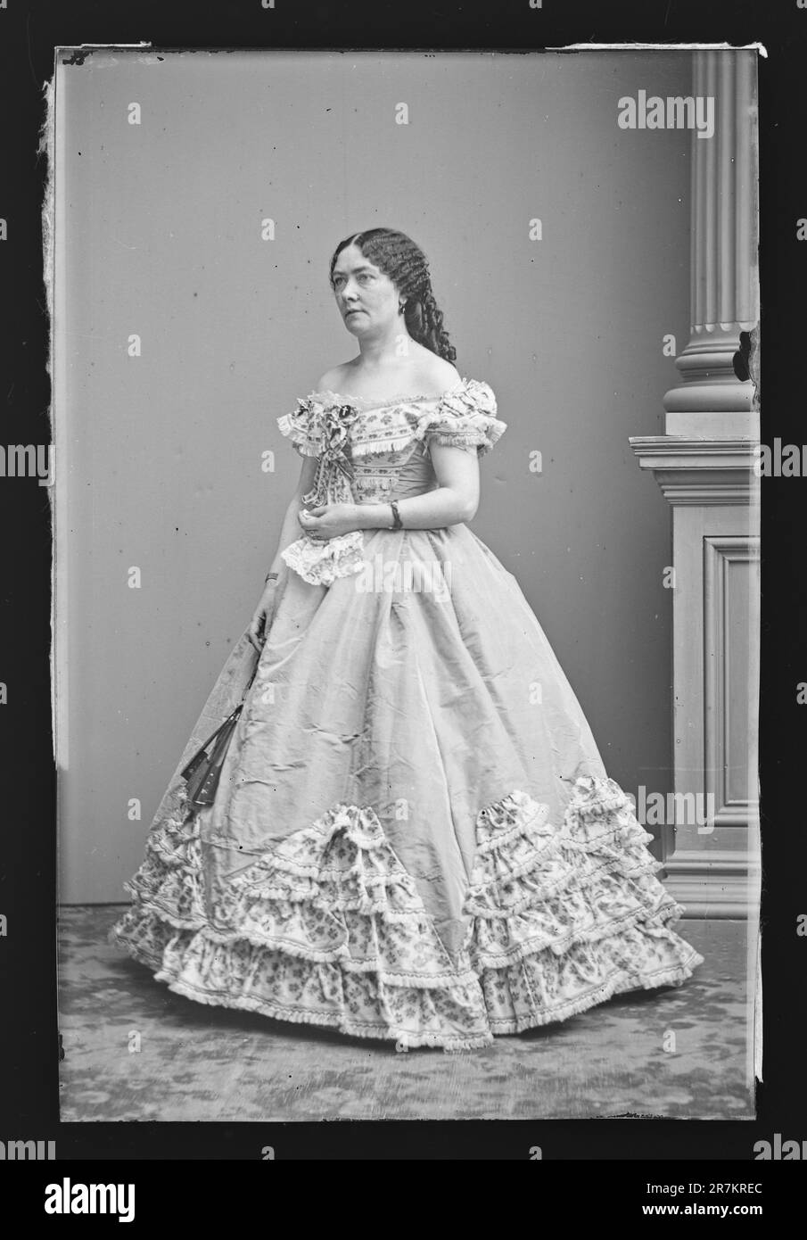 Julia Bennett Barrow c. 1860-1870 Banque D'Images