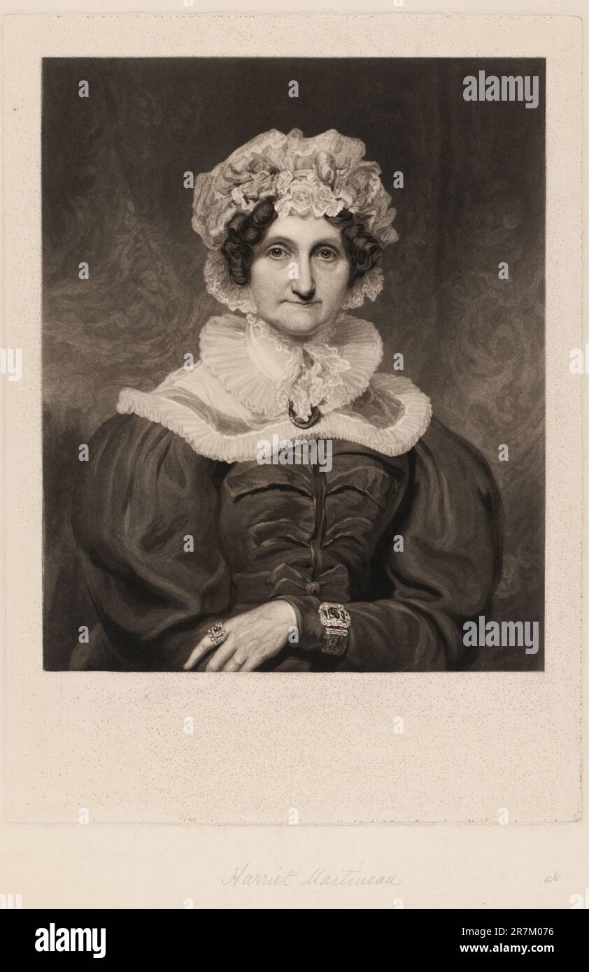 Ann Dorothy Martineau 1833 Banque D'Images