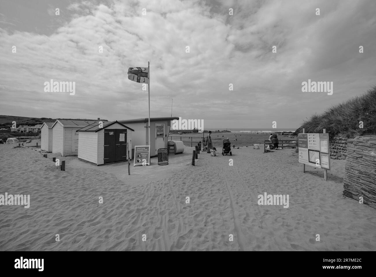 Bude Cornouailles du Nord Banque D'Images