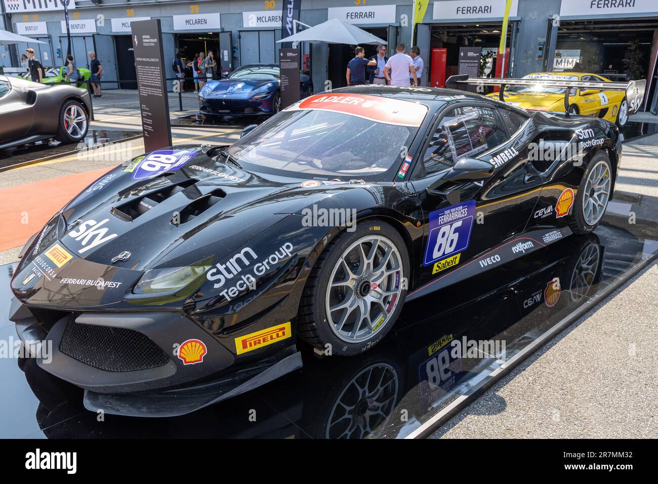 MILAN, ITALIE, le salon de l'automobile de Milan Monza, du 16 au 18 juin 2023 - ferrari 488 Challenge evo Credit: Kines Milano/Alay Live News Banque D'Images