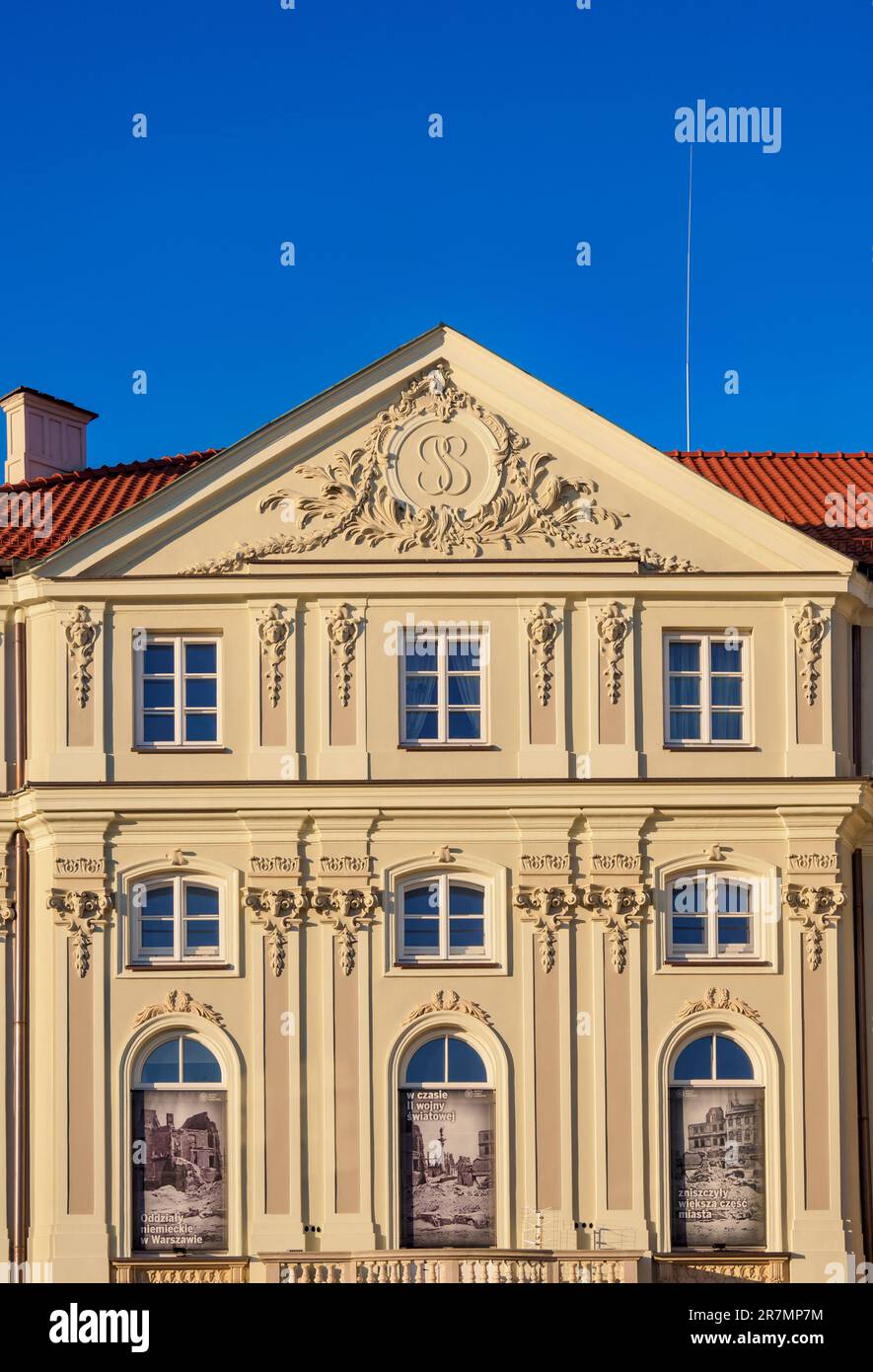 Krakowskie Przedmiescie, Varsovie, Masovian Voivodeship, Pologne Banque D'Images