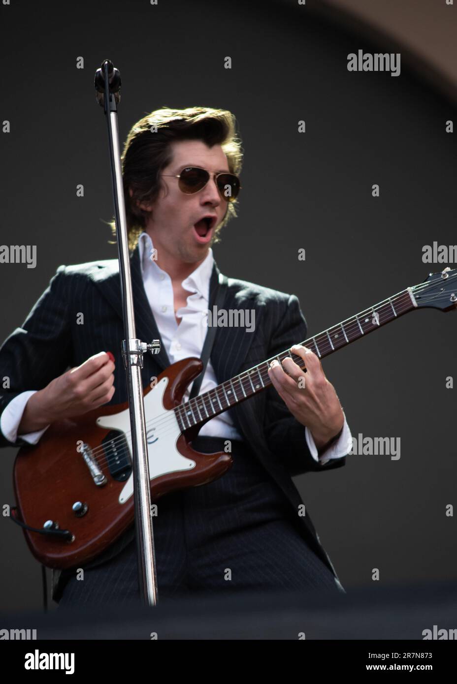 Londres, Royaume-Uni. 16th juin 2023. Arctic Monkeys joue en direct au stade Emirates. Cristina Massei/Alamy Live News Banque D'Images