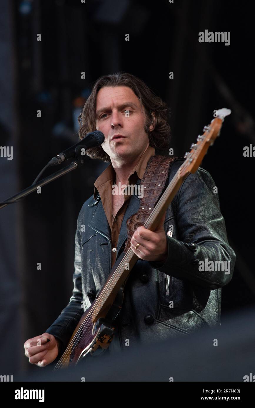 Londres, Royaume-Uni. 16th juin 2023. Arctic Monkeys joue en direct au stade Emirates. Cristina Massei/Alamy Live News Banque D'Images