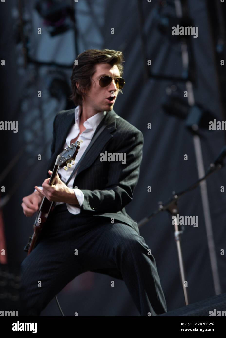 Londres, Royaume-Uni. 16th juin 2023. Arctic Monkeys joue en direct au stade Emirates. Cristina Massei/Alamy Live News Banque D'Images