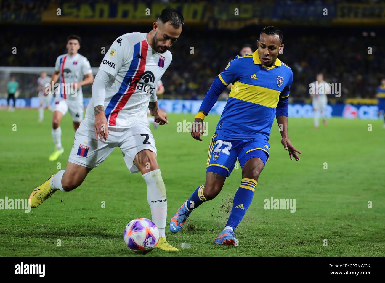 Sebastian Villa Boca joueur Juniors Banque D'Images