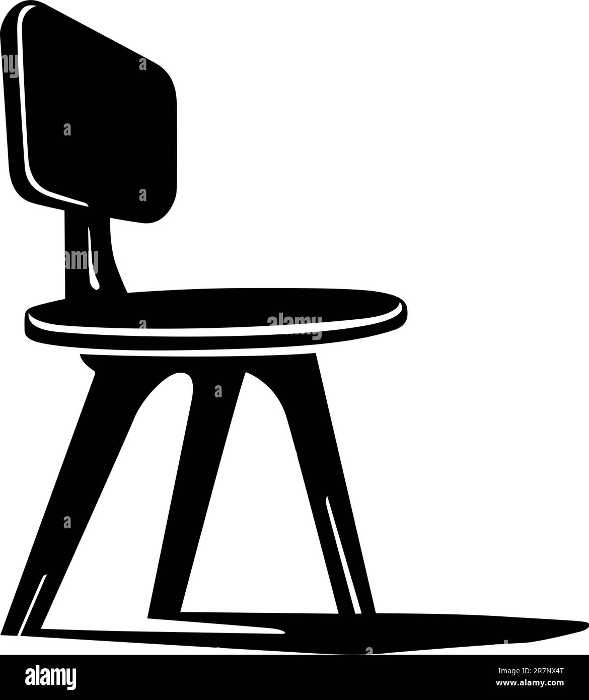 Président sur fond blanc Illustration de Vecteur