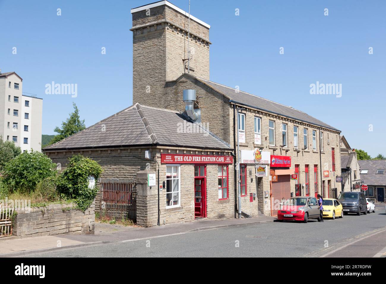 Old Fire Station, Elland, West Yorkshire Banque D'Images