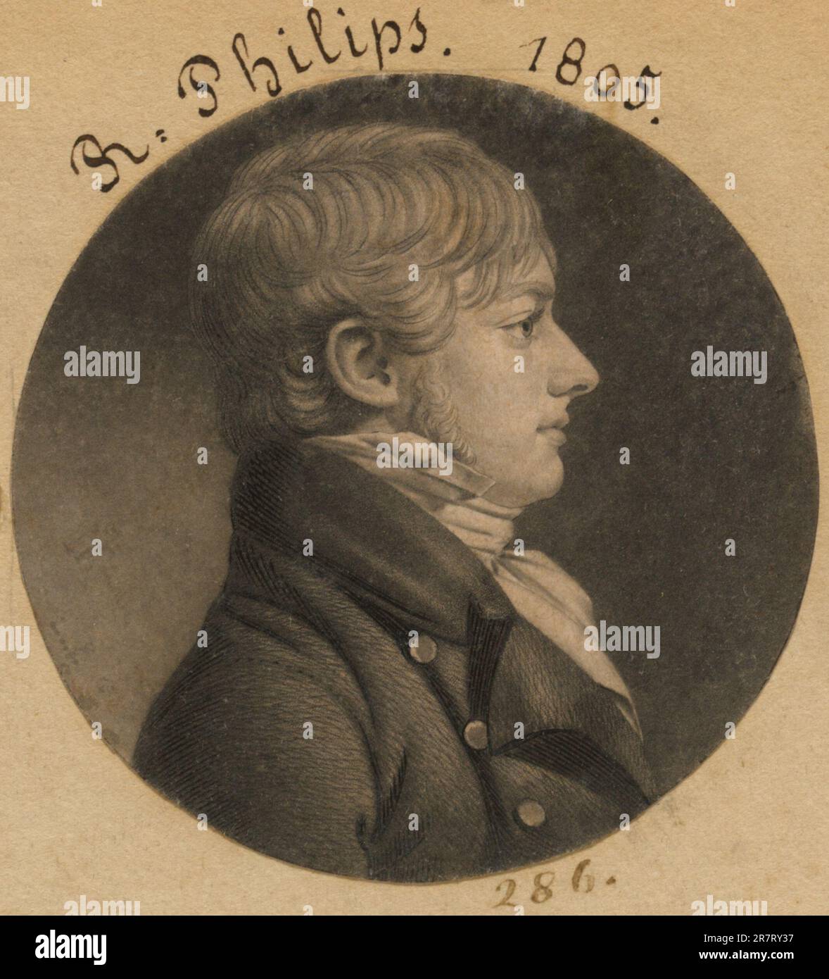 R. Philips 1805 Banque D'Images