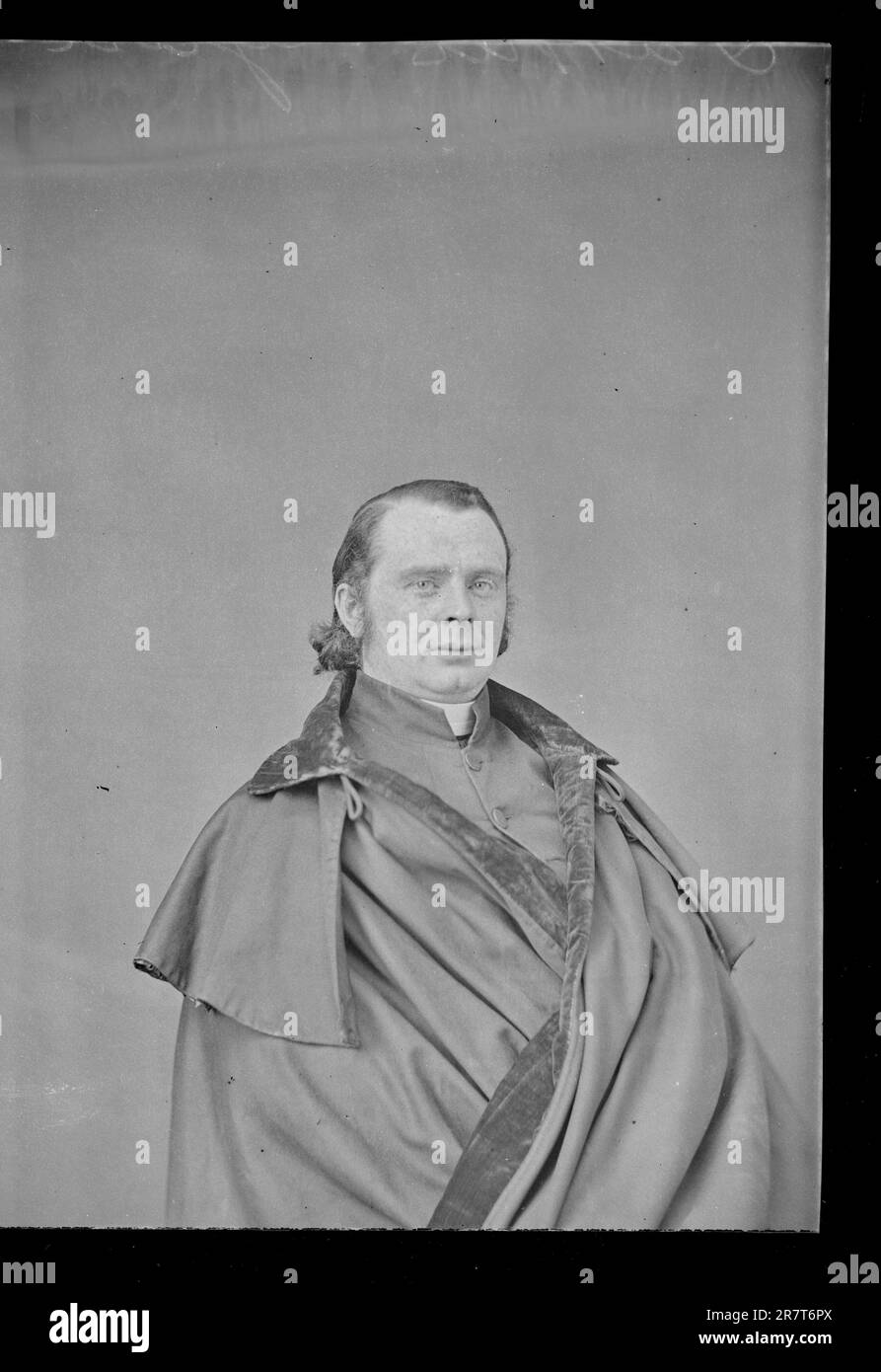 Homme non identifié c. 1860-1870 Banque D'Images