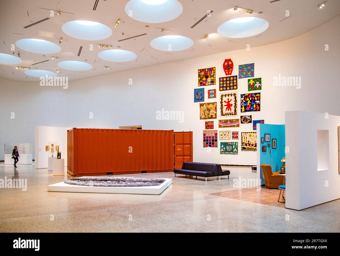 WAG-Quaumajuq, la plus grande collection d'art inuit au monde, est la section la plus récente de la Winnipeg Art Gallery. Winnipeg, Manitoba, Canada Banque D'Images