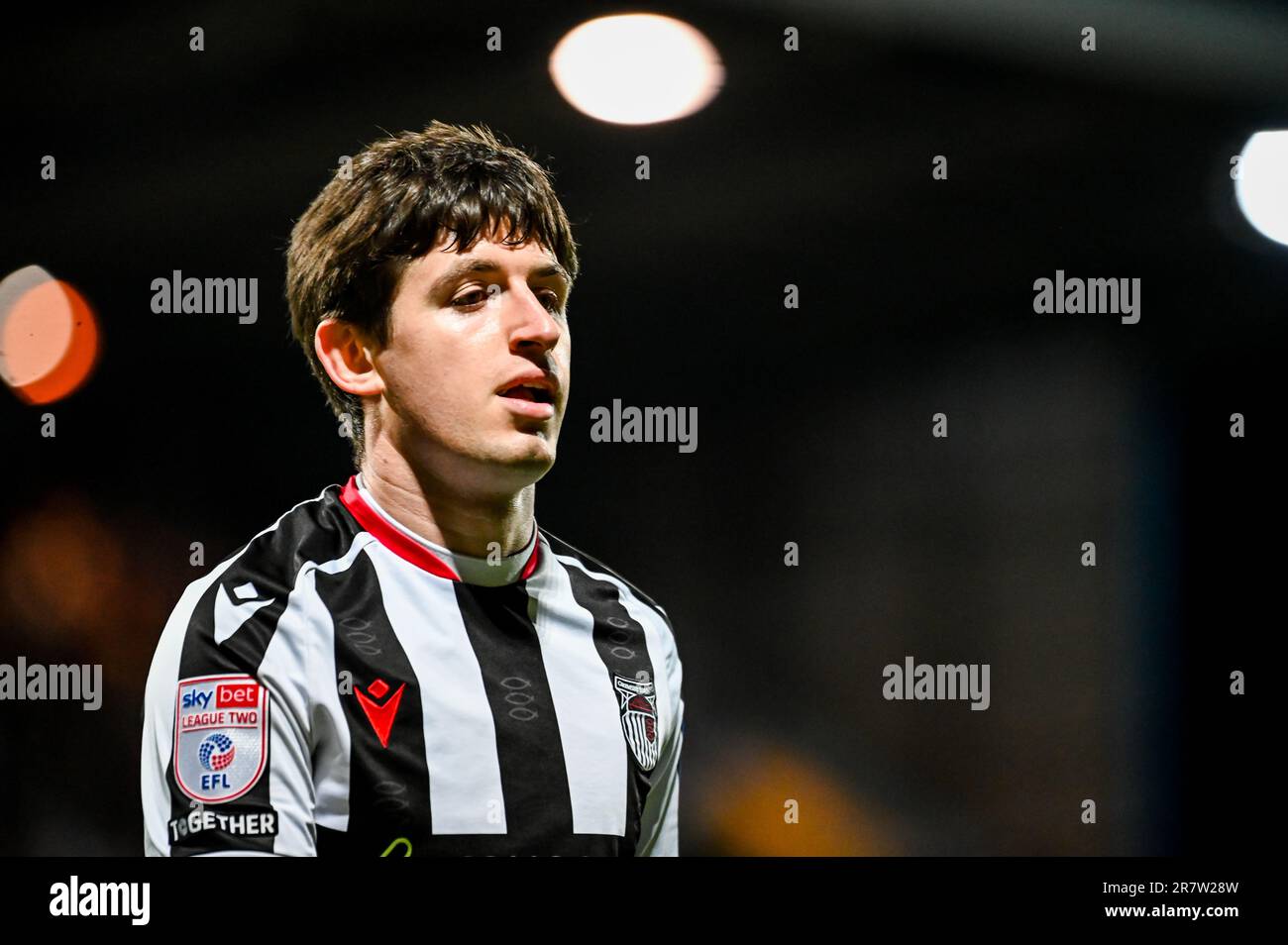 Anthony Glennon lors du match de football Sky Bet EFL League deux entre le Mansfield Town FC et le Grimsby Town FC au stade Field Mill, Mansfield, Banque D'Images