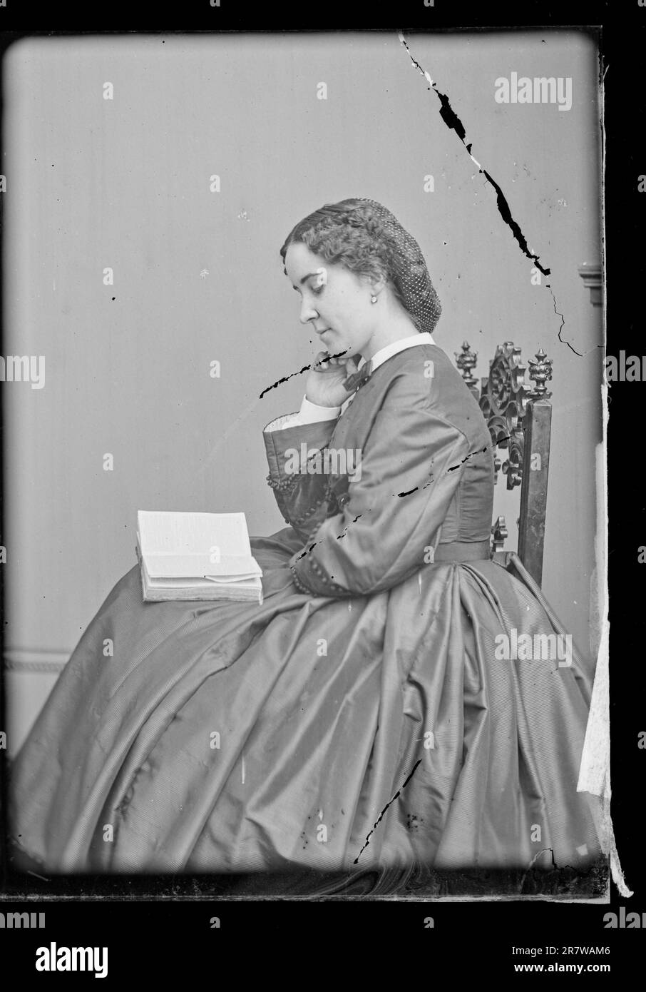 Clara Louise Kellogg c. 1860-1870 Banque D'Images