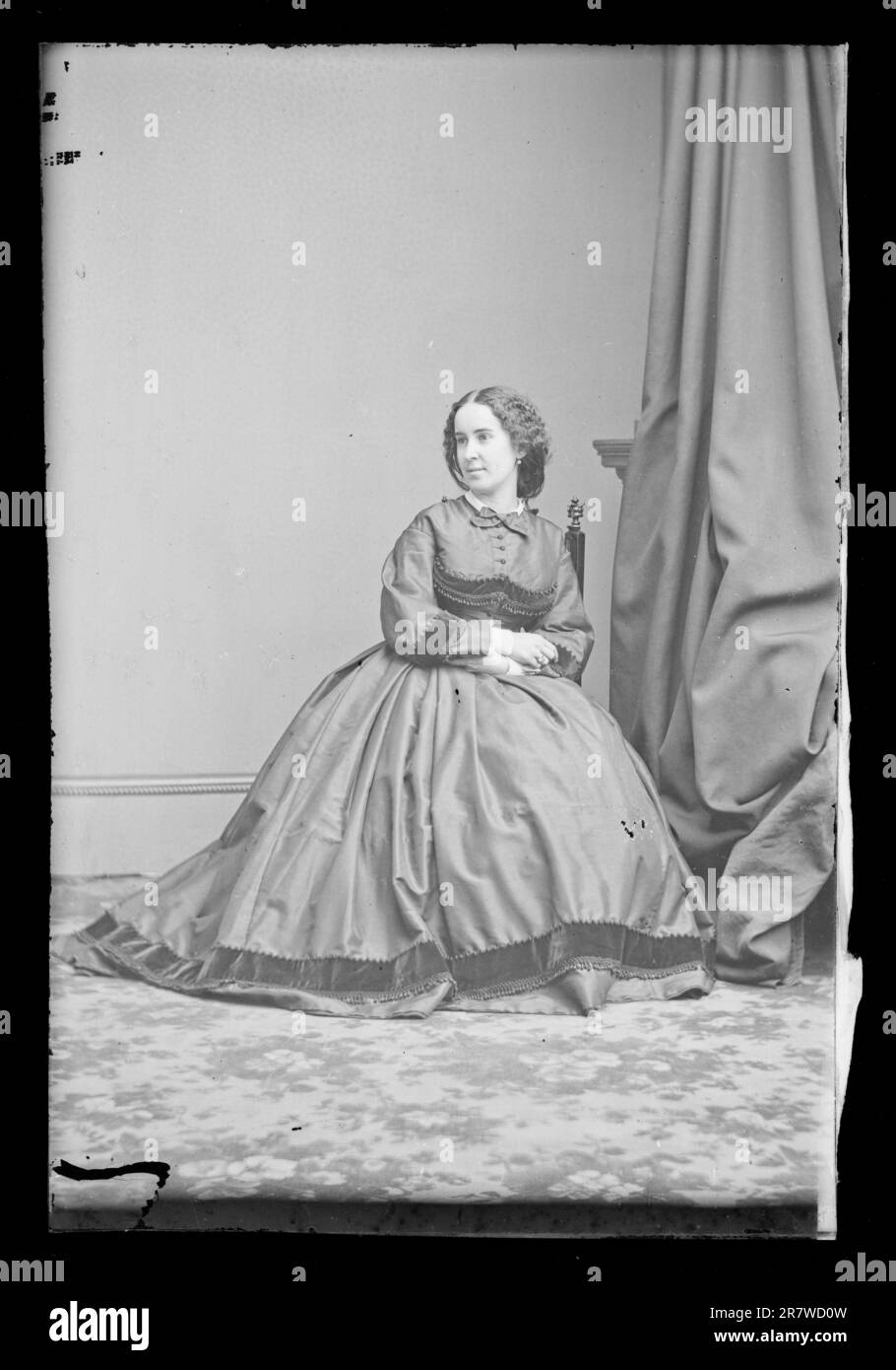 Clara Louise Kellogg c. 1860-1870 Banque D'Images